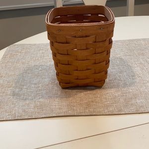 Longaberger basket in excellent condition.